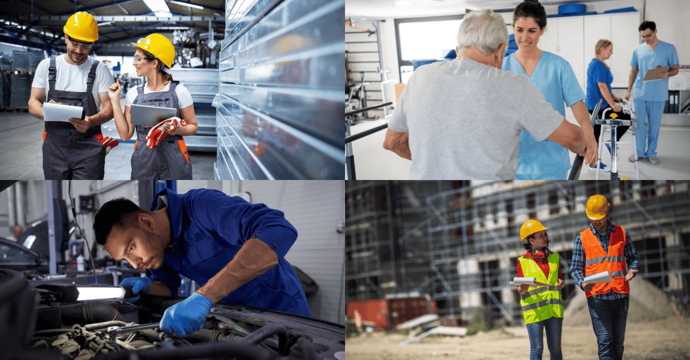 LATUS Group team providing industrial maintenance and support services.