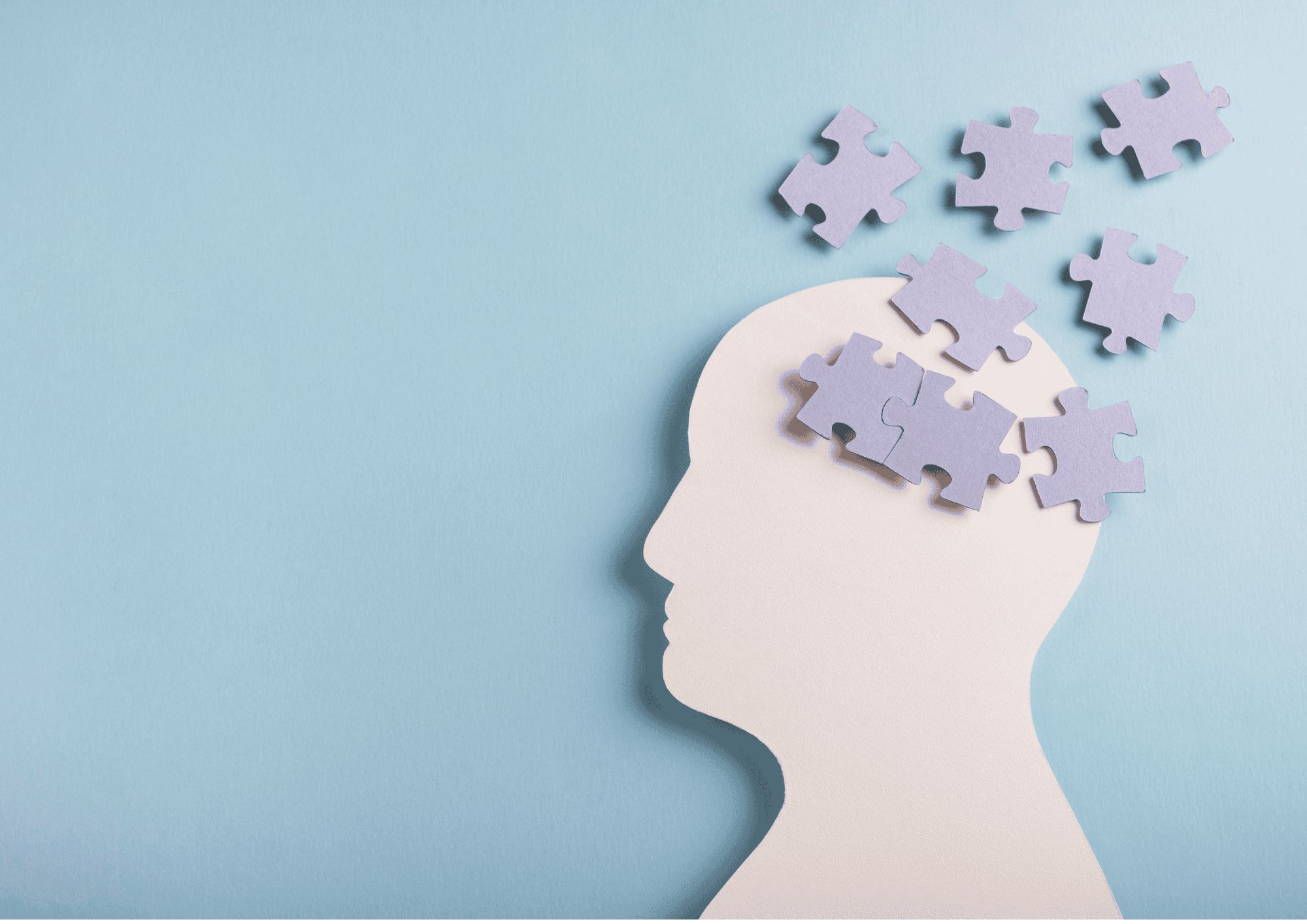 Brain puzzle pieces representing neurodiversity and inclusive employment.