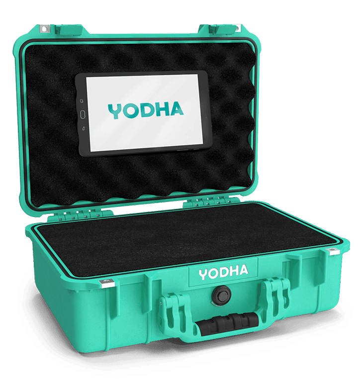 YODHA remote health monitoring device for telehealth solutions.