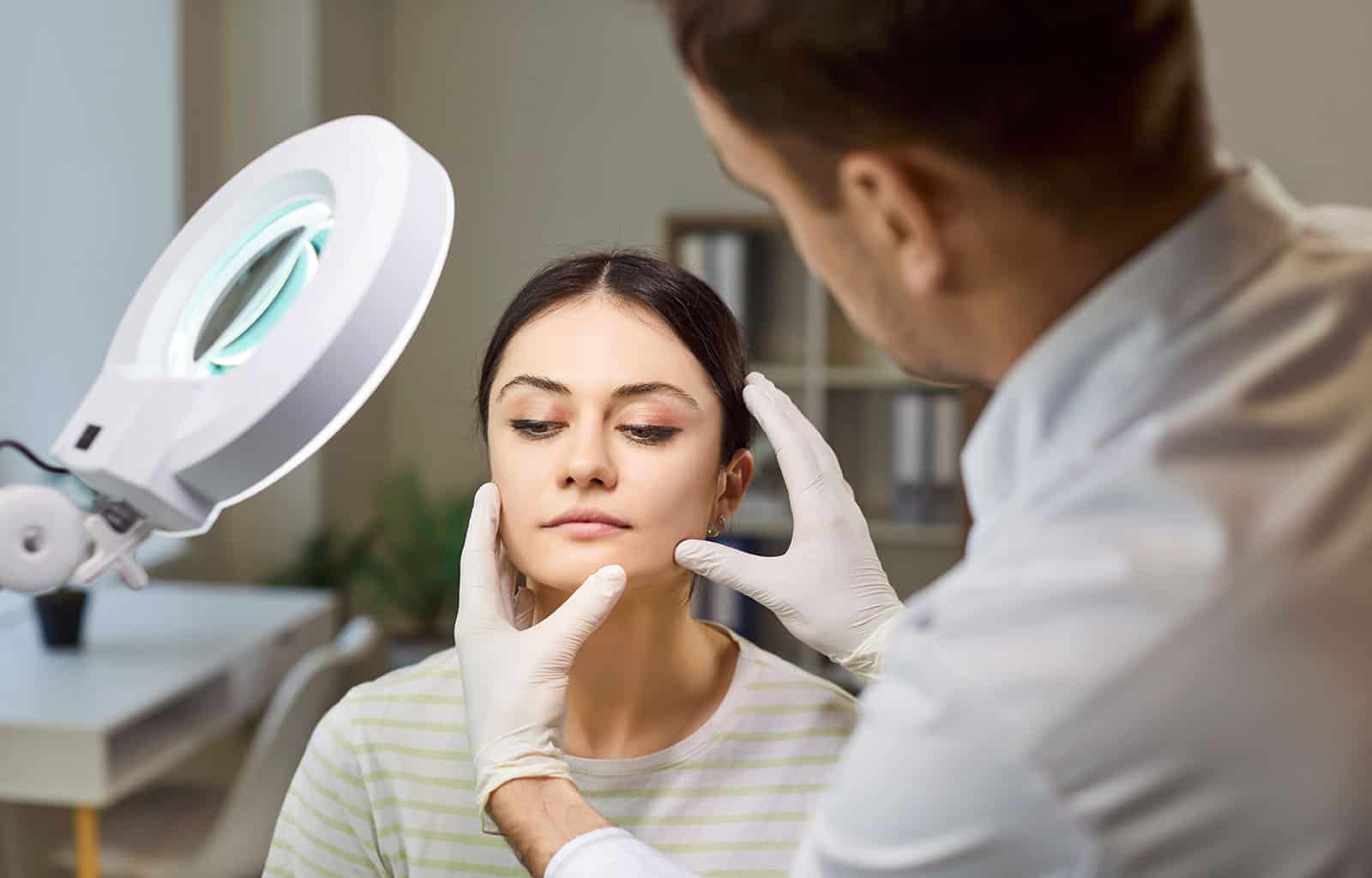 Skin surveillance consultation for early detection of skin issues.