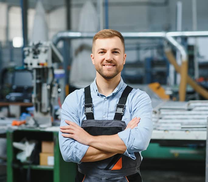 Blood pressure monitoring device for workplace health checks.