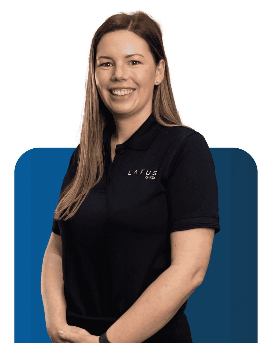 Meet the team member from LATUS Group, smiling in company uniform.