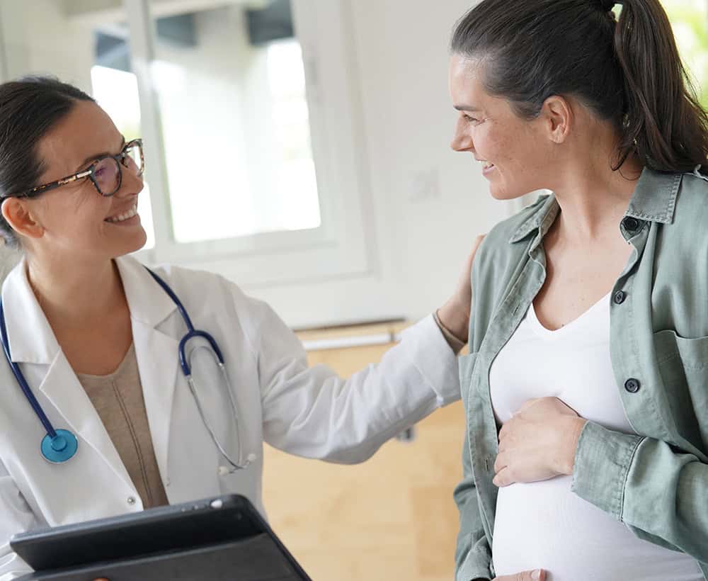 Healthcare support for pregnant students in higher education.