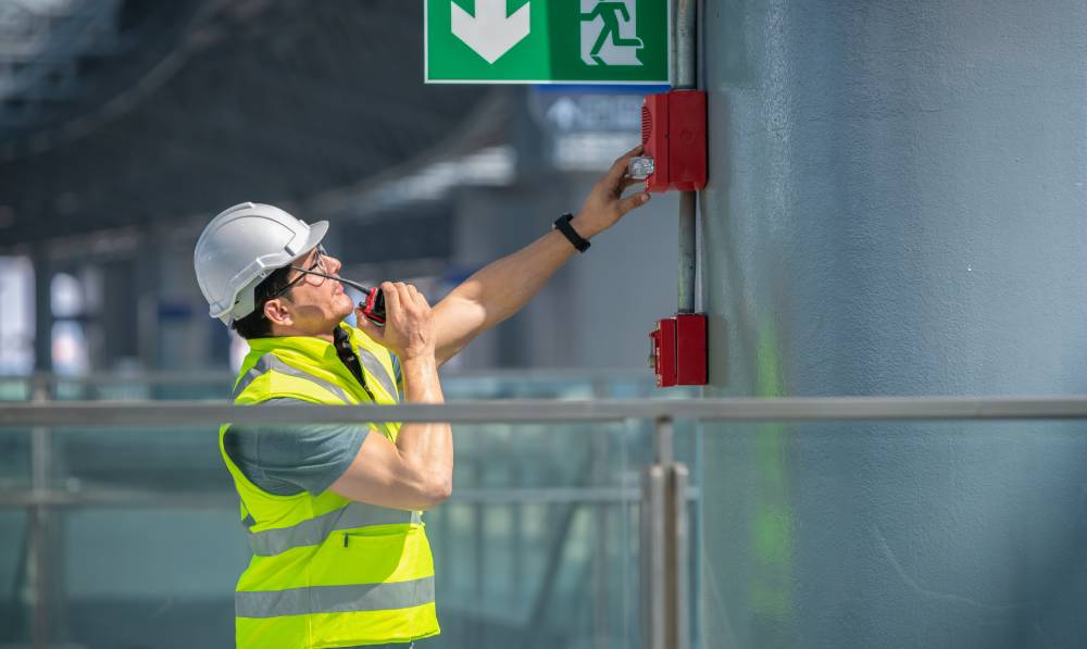 Emergency Exit Sign and Safety Inspection.