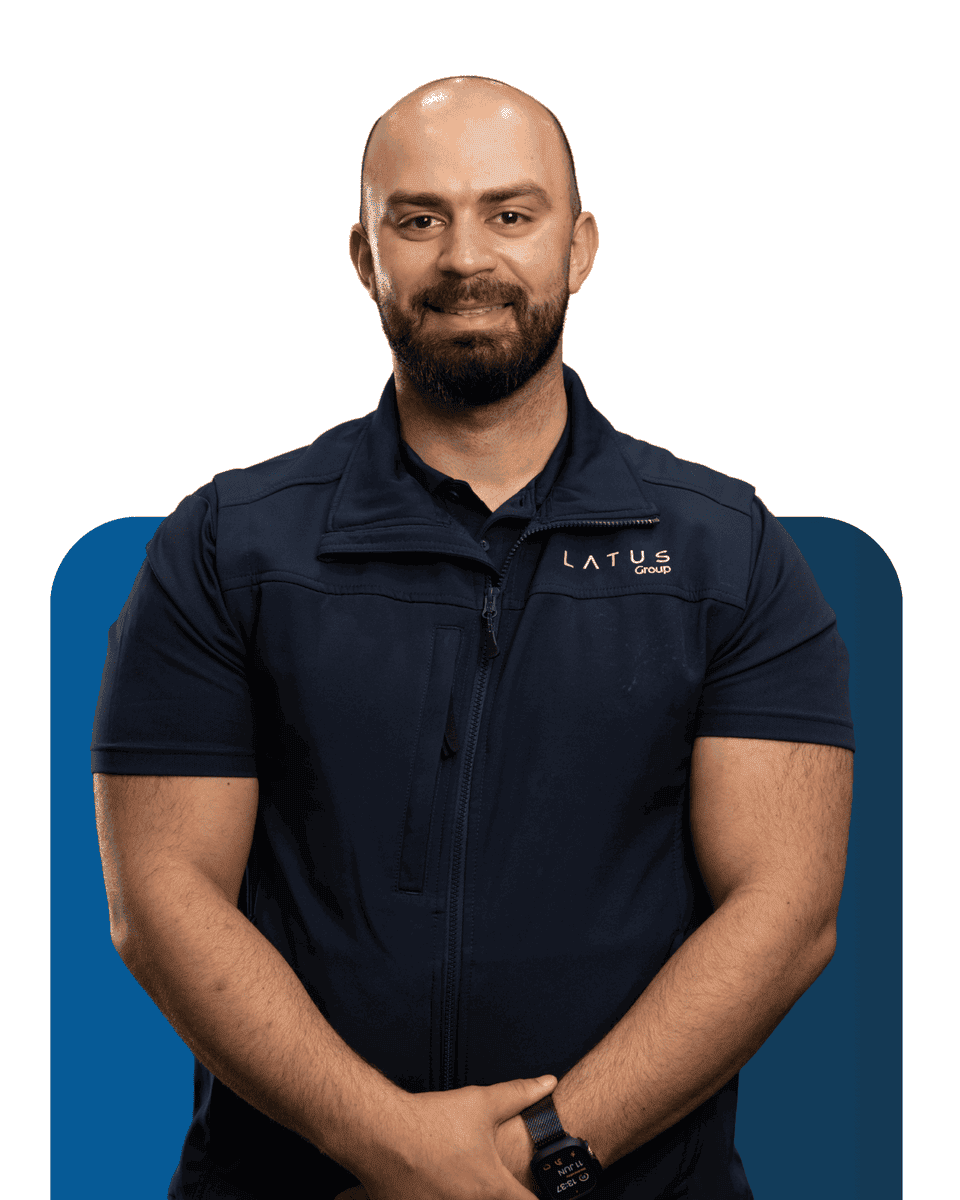 Meet a team member from LATUS Group, a leading UK construction and engineering company.