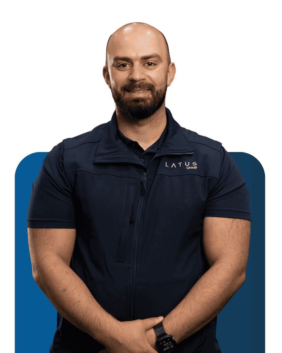 Meet a team member from LATUS Group, a leading UK construction and engineering company.