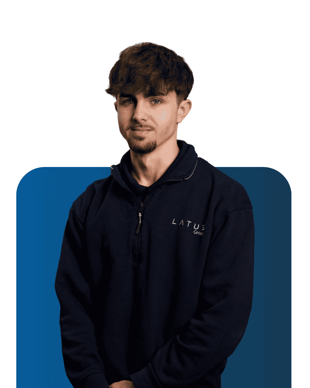 Meet the team member from LATUS Group in professional attire.