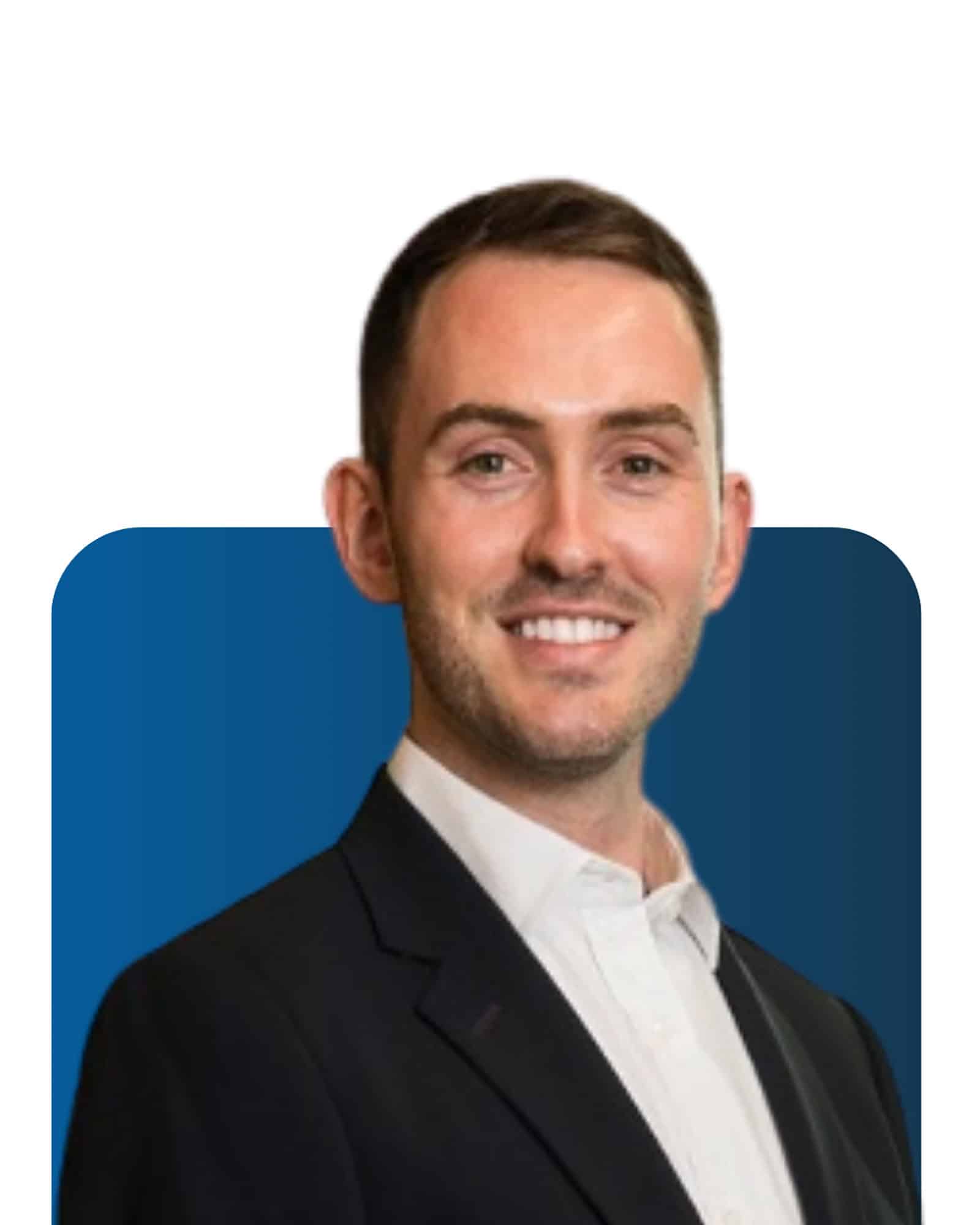 Business professional in formal attire smiling for the LATUS Group team photo.