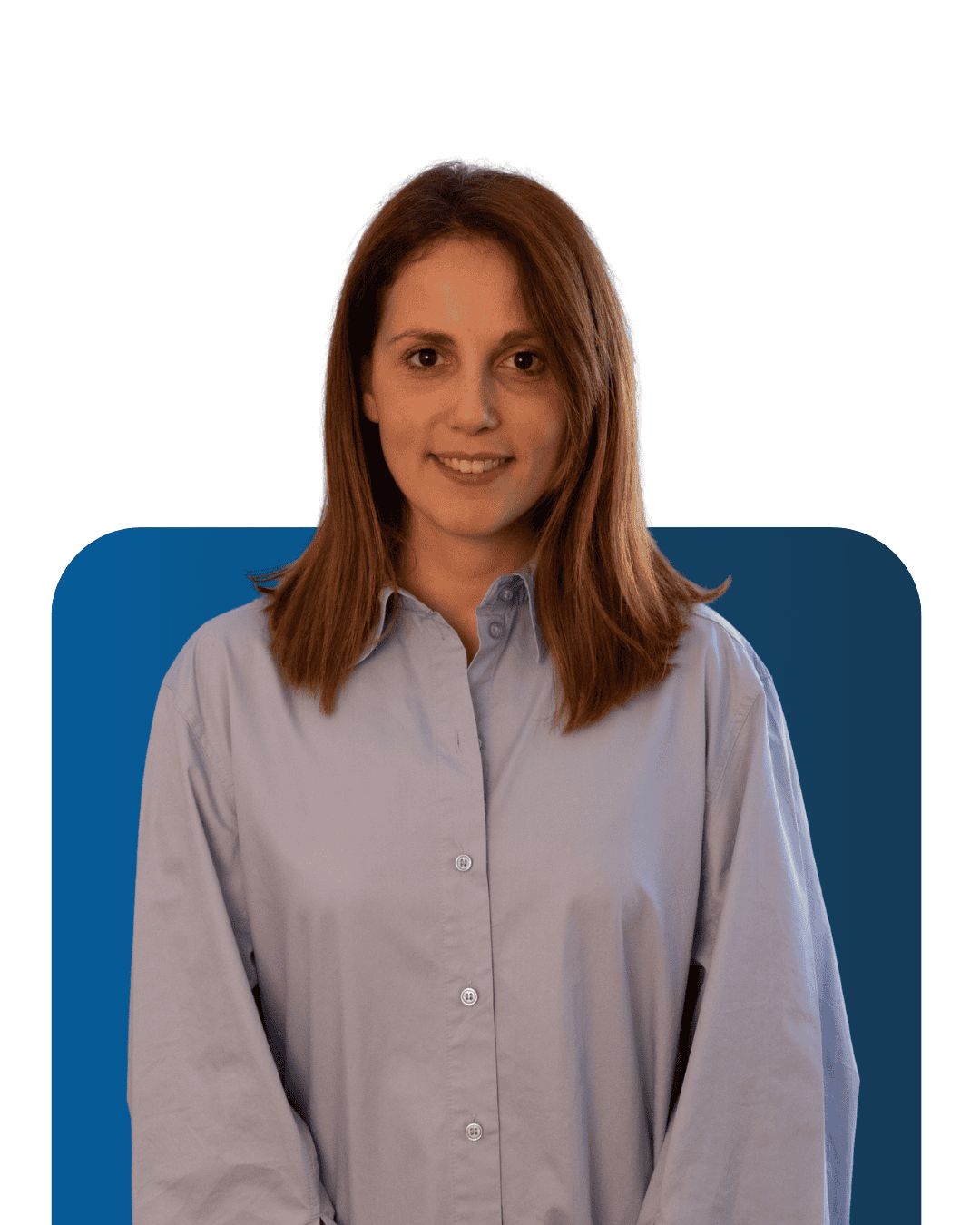 LATUS Group team member smiling, professional portrait for business website.