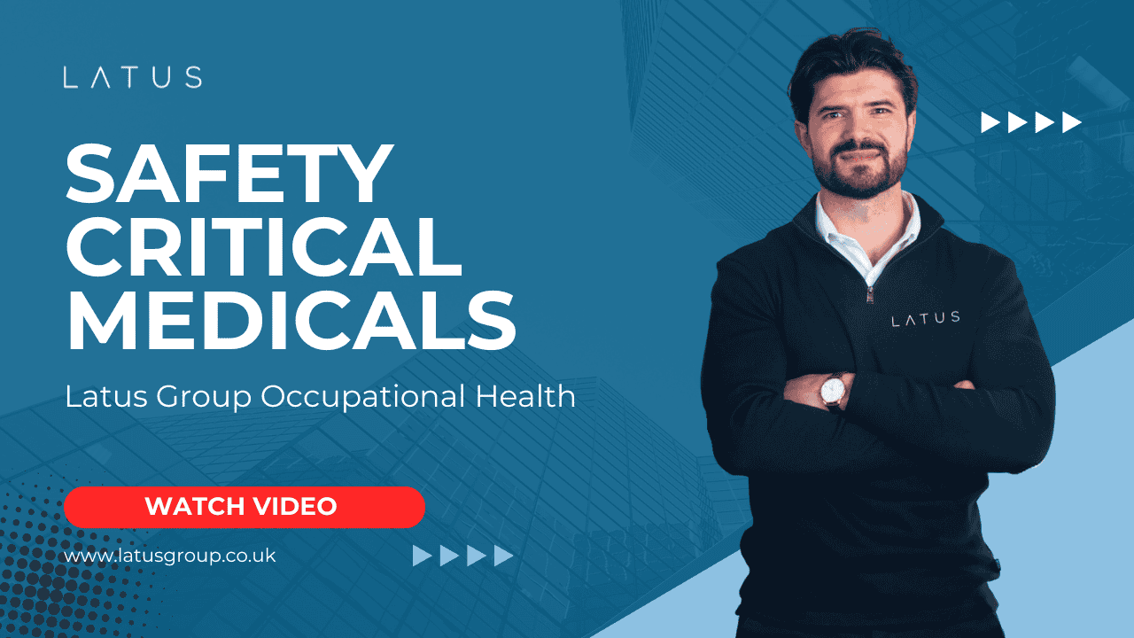 Medical assessment for safety-critical roles by Latus Group professionals.