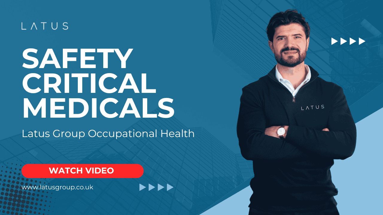 Medical assessment for safety-critical roles by Latus Group professionals.
